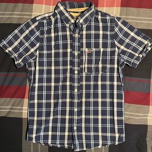 Men’s medium Hollister short sleeve button down